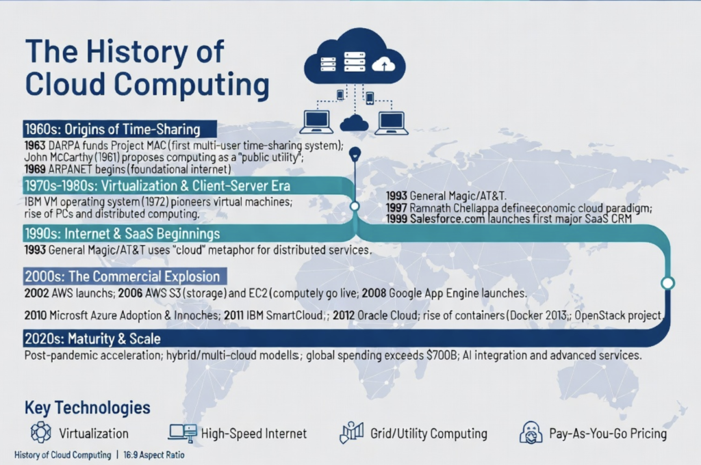 The History of Cloud Computing