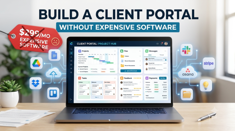How to Set Up a Simple Client Portal Without Paying for Expensive Software How to Set Up a Simple Client Portal Without Paying for Expensive Software