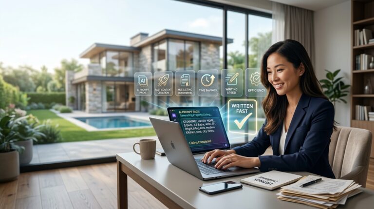 How Real Estate Agents Are Using AI Prompt Packs to Write Listings Fast