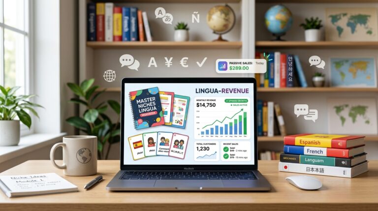 How to Create a Niche Language Learning Resource That Sells Passively