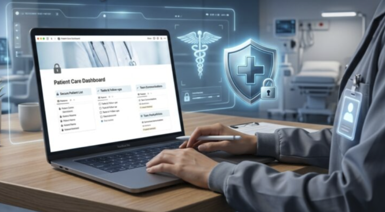 What Is a HIPAA-Conscious Notion Template and Why Healthcare Needs It